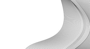 lines wave abstract stripe design. Curvy White Surfaces. Modern Abstract Background. Digital frequency track equalizer. Stylized line art background vector