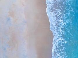 Sea surface aerial view,Bird eye view photo of waves and water surface texture,Turquoise sea sand background, Beautiful nature Amazing view sea background