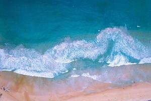 Sea surface aerial view,Bird eye view photo of waves and water surface texture,Turquoise sea background, Beautiful nature Amazing view sea ocean background