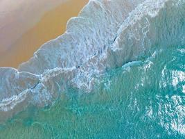 Sea surface aerial view,Bird eye view photo of waves and water surface texture,Amazing sea beach background, Beautiful nature landscape view sea ocean background