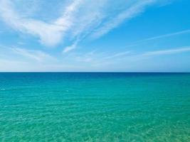 Sea surface aerial view,Bird eye view photo of waves and water surface texture,Turquoise sea background, Beautiful nature Amazing view sea background