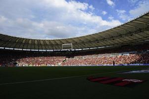 Rio, Brazil - january 21, 2022, Arena View fans in match between Flamengo vs Nova iguacu by 03th round of Carioca Championship,  in Maracana Stadium photo