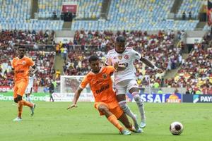 rio, brasil - 21 de enero de 2022, jugador de marinho en el partido entre flamengo vs nova iguacu por la 03ª ronda del campeonato carioca, en el estadio maracana foto