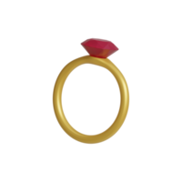 3d Valentijnsdag dag sieraden icoon png