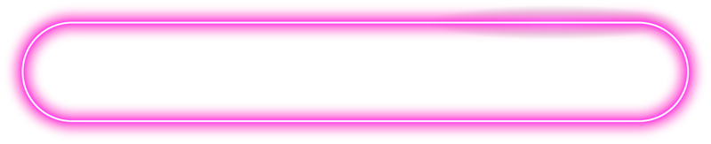 Neon rectangle web button frame png