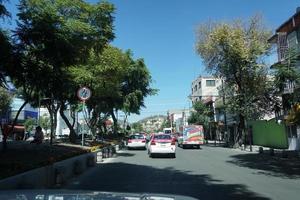 MEXICO CITY, MEXICO - NOVEMBER 5 2017 - Mexican metropolis capital congested traffic photo