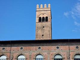 bologna piazza maggiore square view photo