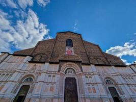 bologna piazza maggiore church san petronio photo