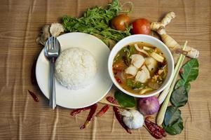 Tom Klong, dolly fish, Thai food, Thai street food, original Thai food photo