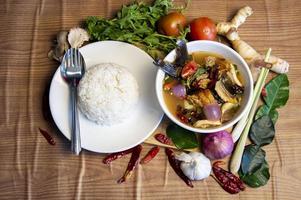 Tom Klong, dried fish, Thai food, Thai street food, original Thai food photo