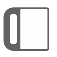 Empty label element with 10 number png
