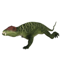 Doliosauriscus Dinosaur isolated 3d illustration png