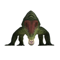 Doliosauriscus Dinosaur isolated 3d illustration png