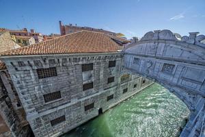 Venice whispers bridge ponte dei sospiri unusual view photo