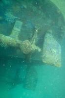 Ship Wreck in the sea photo