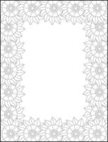 border, us customs and border protection. mexico border, cbsa. coloring page vector