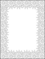 border, us customs and border protection. mexico border, cbsa. coloring page vector