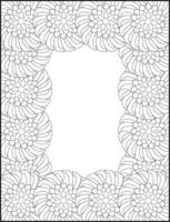 Border Coloring, us customs and border protection. mexico border, cbsa. coloring page, flower coloring pages for adults. vector