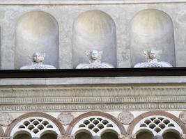 santa maria maggiore church bergamo detail photo