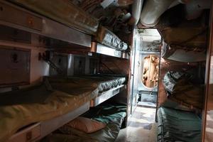 Inside military war submarine warship photo