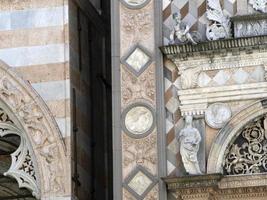 santa maria maggiore church bergamo detail photo