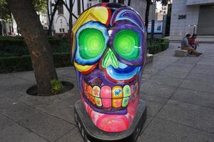 MEXICO CITY, MEXICO - NOVEMBER 5 2017 - Day of dead celebration photo