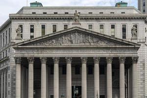 edificio de la corte de nueva york foto