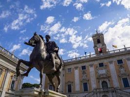 campidoglio roma place capitoline hill vista foto