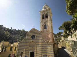 iglesia de san martín en portofino foto