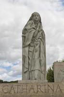 Saint catherine vatican rome statue photo