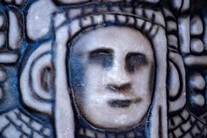 cráneo maya en méxico foto