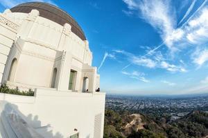 los angeles night view from observatory photo