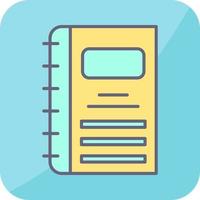 Notebook Vector Icon