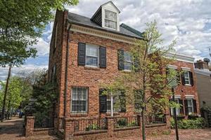 georgetown dc washington houses photo