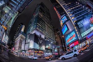 NEW YORK - USA 16 JUNE 2015 times square moving people photo