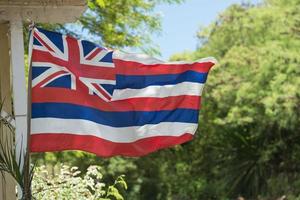 Hawaii flag weaving photo