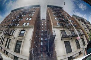 edificio de altura del morningside de nueva york foto