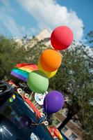 Montreal, Canadá - 18 de agosto de 2013 - desfile del orgullo gay foto