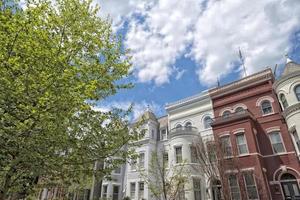 georgetown dc washington houses photo