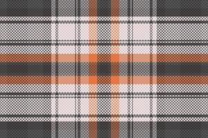 Tartan plaid pattern with dark color. vector