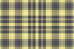 Tartan plaid pattern with dark color. vector