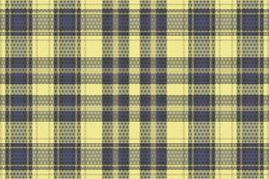 Tartan plaid pattern with dark color. vector