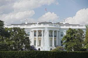 Washington White House on sunny day photo