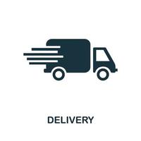 Delivery icon. Simple illustration from laundry collection. Creative Delivery icon for web design, templates, infographics and more vector
