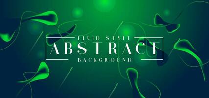 Modern abstract background with fluid style vector