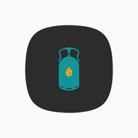 Gas cylinder icon design vector illustration