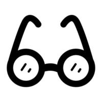 Prescription glasses vector icon in trendy style