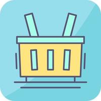 Shopping Basket Vector Icon