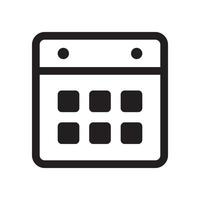 Calendar Icon vector illustration.