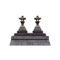 3D japanisches Denkmal png